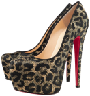 Leopard Female Heels PNG Clipart - High-quality PNG Clipart Image from ClipartPNG.com