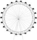 London Eye PNG Clip Art  - High-quality PNG Clipart Image from ClipartPNG.com