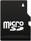Micro SD Card Front PNG Clipart  - High-quality PNG Clipart Image from ClipartPNG.com