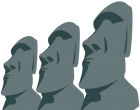 Moai Statues PNG Clip Art  - High-quality PNG Clipart Image from ClipartPNG.com