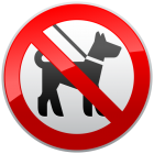 No Dogs Sign Prohibition PNG Clipart  - High-quality PNG Clipart Image from ClipartPNG.com