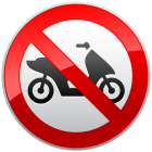 No Motorcycles Sign PNG Clip Art  - High-quality PNG Clipart Image from ClipartPNG.com