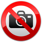 No Photography Prohibition Sign PNG Clipart  - High-quality PNG Clipart Image from ClipartPNG.com