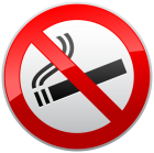 No Smoking Prohibition Sign PNG Clipart Image - High-quality PNG Clipart Image from ClipartPNG.com