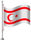 Northern Cyprus Flag PNG Clip Art - High-quality PNG Clipart Image from ClipartPNG.com