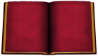 Old Red Open Book PNG Clipart - High-quality PNG Clipart Image from ClipartPNG.com