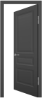 Open Door Grey PNG Clip Art - High-quality PNG Clipart Image from ClipartPNG.com
