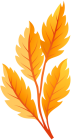 Orange Autumn Leaves PNG Clip Art - High-quality PNG Clipart Image from ClipartPNG.com