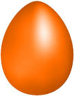 Orange Easter Egg PNG Clip Art  - High-quality PNG Clipart Image from ClipartPNG.com