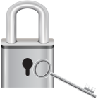 Padlock with Key Clip Art  - High-quality PNG Clipart Image from ClipartPNG.com
