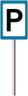 Parking Sign PNG Clip Art - High-quality PNG Clipart Image from ClipartPNG.com
