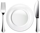 Plate Knife and Fork PNG Clipart - High-quality PNG Clipart Image from ClipartPNG.com