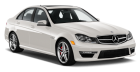 Polar White Mercedes Benz C Class 2014 Car PNG Clipart