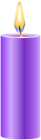 Purple Candle PNG Clip Art - High-quality PNG Clipart Image from ClipartPNG.com