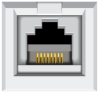 RJ45 Lan Port PNG Clipart - High-quality PNG Clipart Image from ClipartPNG.com