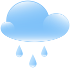 Rainy Cloud Weather Icon PNG Clip Art - High-quality PNG Clipart Image from ClipartPNG.com