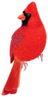 Red Bird PNG Clipart IMage  - High-quality PNG Clipart Image from ClipartPNG.com