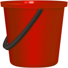 Red Bucket PNG Clip Art - High-quality PNG Clipart Image from ClipartPNG.com