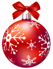 Red Christmas Balls PNG Clip Art