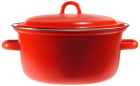 Red Cooking Pot Clipart - High-quality PNG Clipart Image from ClipartPNG.com