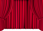 Red Curtains PNG Clip Art - High-quality PNG Clipart Image from ClipartPNG.com