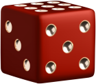 Red Dice PNG Clipart - High-quality PNG Clipart Image from ClipartPNG.com