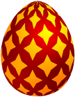 Red Easter Decorative Egg PNG Clip Art - High-quality PNG Clipart Image from ClipartPNG.com