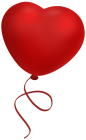 Red Heart Balloon PNG Clipart - High-quality PNG Clipart Image from ClipartPNG.com