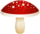 Red Mushroom With White Dots PNG Clip Art - High-quality PNG Clipart Image from ClipartPNG.com