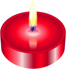 Red Tealight PNG Clip Art