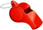 Red Whistle PNG Clip Art  - High-quality PNG Clipart Image from ClipartPNG.com