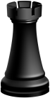 Rook Black Chess Piece PNG Clip Art - High-quality PNG Clipart Image from ClipartPNG.com