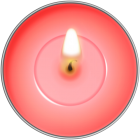 Round Red Candle PNG Clip Art - High-quality PNG Clipart Image from ClipartPNG.com