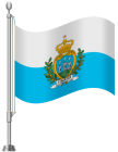 San Marino Flag PNG Clip Art - High-quality PNG Clipart Image from ClipartPNG.com