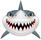Scary Shark PNG Clipart - High-quality PNG Clipart Image from ClipartPNG.com