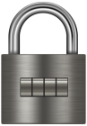 Silver Padlock PNG Clip Art - High-quality PNG Clipart Image from ClipartPNG.com