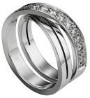 Silver Ring with Diamonds PNG Clipart - High-quality PNG Clipart Image from ClipartPNG.com