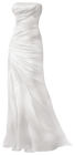 Simple Wedding Dress PNG Clip Art - High-quality PNG Clipart Image from ClipartPNG.com