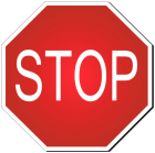 Stop Road Sign PNG Clipart - High-quality PNG Clipart Image from ClipartPNG.com