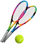 Tennis Rackets and Ball Transparent PNG Clip Art  - High-quality PNG Clipart Image from ClipartPNG.com