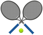 Tennis Rackets with Ball PNG Clipart - High-quality PNG Clipart Image from ClipartPNG.com