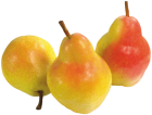 Three Pears PNG Clipart - High-quality PNG Clipart Image from ClipartPNG.com