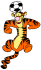 Tigger and Football PNG Clip Art  - High-quality PNG Clipart Image from ClipartPNG.com