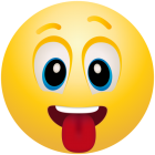 Tongue Out Emoticon PNG Clip Art - High-quality PNG Clipart Image from ClipartPNG.com