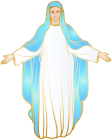 Virgin Mary PNG Clip Art  - High-quality PNG Clipart Image from ClipartPNG.com