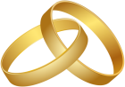 Wedding Rings Gold PNG Clip Art - High-quality PNG Clipart Image from ClipartPNG.com