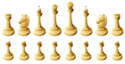 White Chess Pieces PNG Clipart - High-quality PNG Clipart Image from ClipartPNG.com