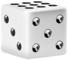 White Dice PNG Clipart - High-quality PNG Clipart Image from ClipartPNG.com
