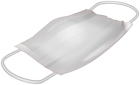 White Face Disposable Medical Mask - High-quality PNG Clipart Image from ClipartPNG.com