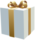 White Gift Box PNG Clipart - High-quality PNG Clipart Image from ClipartPNG.com
